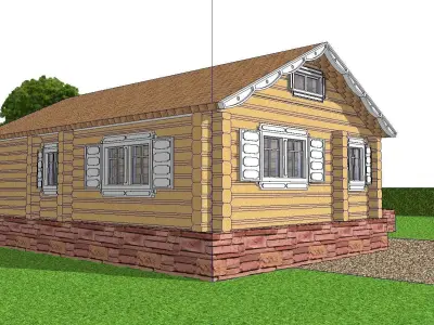 Creative Design-Holiday Cabin-068 3D model