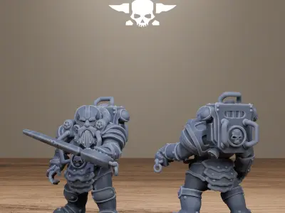 Ironvale infantry 3D print model