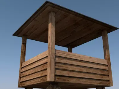 Watch Tower 3D model