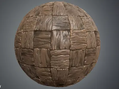 Stylized Wood Vol 02 - Hand Painted Texture Texture