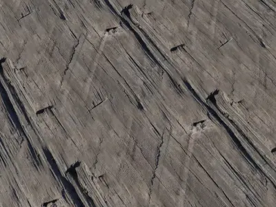 Heavily Distressed Dock Planks Texture