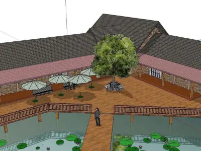 Creative Design-Holiday Cabin-0110 3D model