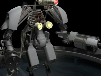Unpredictable Robot 3D model