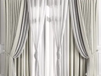 Curtain Set 510C 3D model