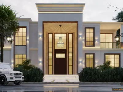 Classic Villa 3D model shop