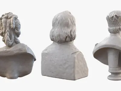  Royal Portrait Busts 
