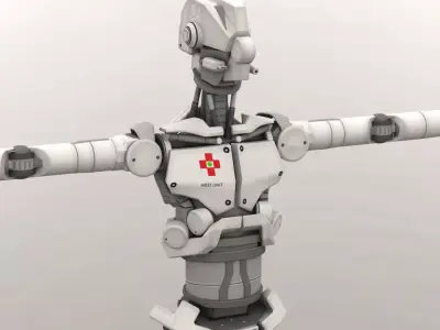Med Bot 3D model