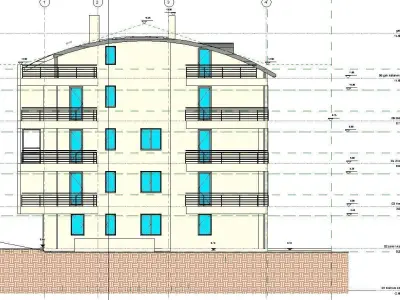 House Design  Apartment Detail Revit Model 3D model