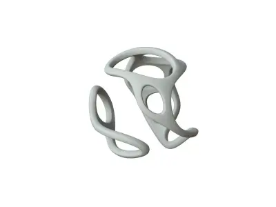 SciFi Cube Object No 19354 Low Poly Shape Texture
