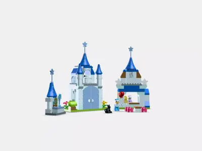 LEGO DUPLO - Disney 3-in-1 Enchanted Castle 10998 3D model
