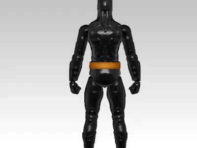 Batman Michael Keaton articulated  action figure 3D model