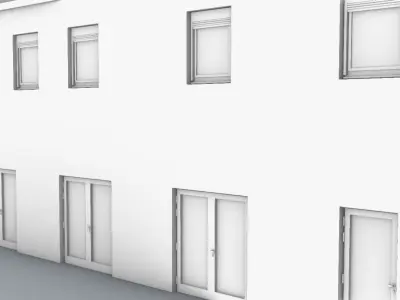 LNG Terminal Administrative Building PM 3D print model