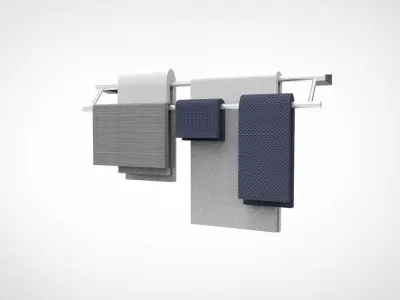 Towel Rack 3 3D model