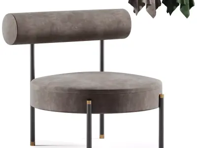  Rest Lounge Chair 3D model