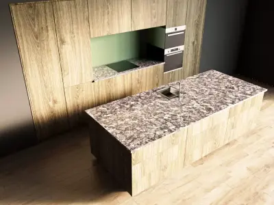 78-Kitchen6 texture 7 3D model