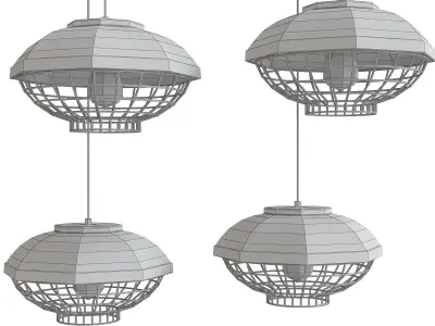 Toolery Simple creative LED 3d model Low-poly 3D model