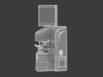 10 Models Medical Ophthalmic Equipment Collection 3D model