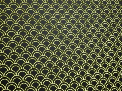 Golden Fish Metal Grill Transparent PBR Seamless Texture