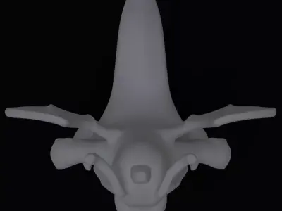 Dragonite Pokemon figurine low size 3D model for Print 3D print model