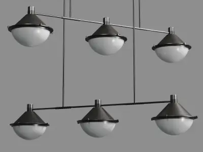 Aster Milk Glass Low-poly 3D model