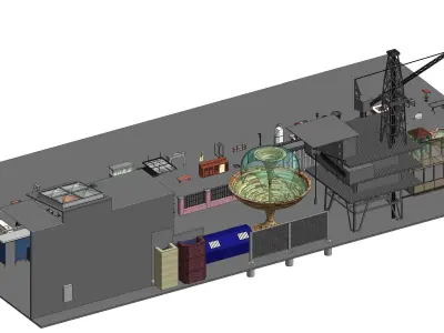Outdoor Furniture Revit Family Parameter 3D model