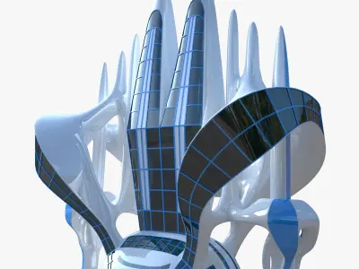 Future building II 3D model