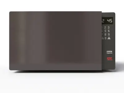 Microwave Free 3D model