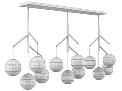 SEDONA CHANDELIER Low-poly 3D model