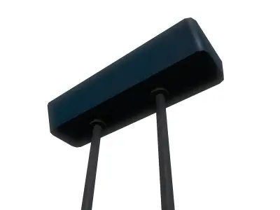 Fluorescent Lamp 06 Low-poly 3D model