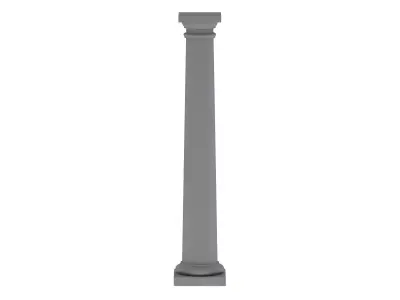 Tuscan Column 3D model