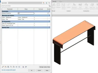 Sideboard Linea by Artefacto 3D model