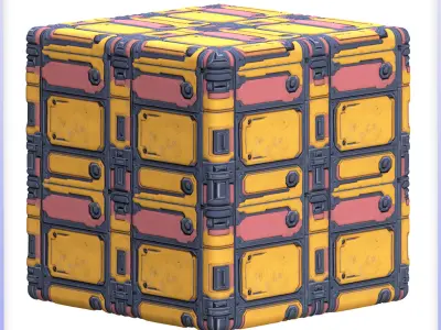 SciFi Seamless Texture Texture 5