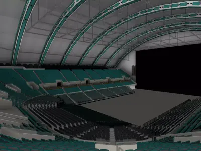 Jim Whelan Boardwalk Hall 3D model