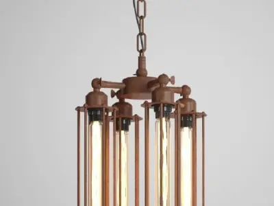 Hanging lamp LOFT HOUSE P-106 -1 3D model