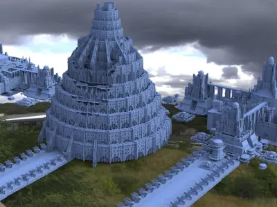 Babylon City Collection 1 3D model
