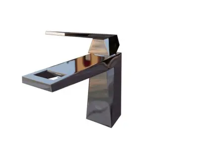 Grohe Product-Handle Single-Single Hole Bathroom Faucet Low-poly 3D model