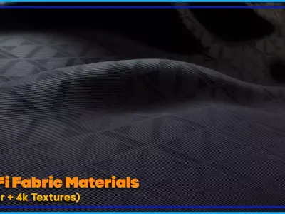 Sci-Fi Fabric Material Vol 4 Texture