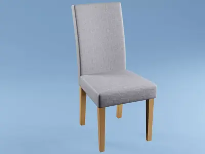 Chair - Upholstered Furniture - Modern Chair 3D model Low-poly 3D model