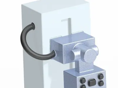 Stylish X-Ray Machine 3D print model