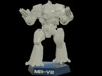 LDAP Battle Jack Titan 3D print model