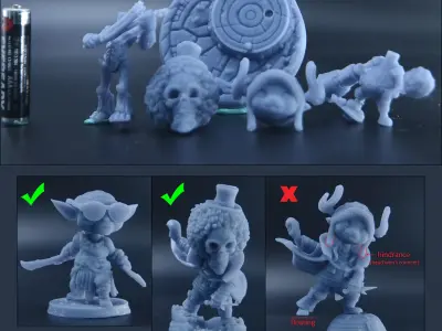 Chocket n Broot 3D print model