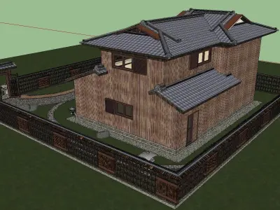 Creative Design-Holiday Cabin-0125 3D model