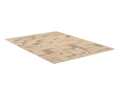 ILYAS WOOL RUG B 3D model