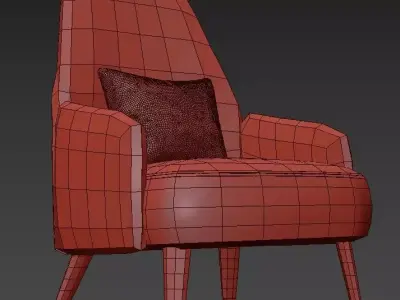 Charisma Armchair 3D model