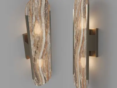 Rosario Wall Light 3D model