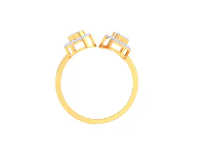 Women Ring  Render 3dm STL OBJ FBX Details 3D print model 403