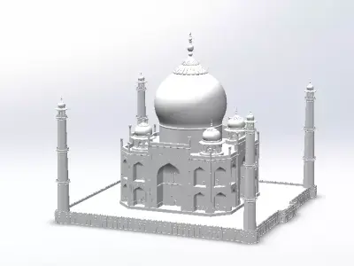Taj Mahal 3D print model