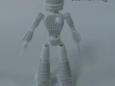 robot 3 3D model
