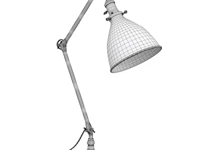 FAIRVIEW TASK TABLE LAMP WITH DOME SHADE Low-poly 3D model