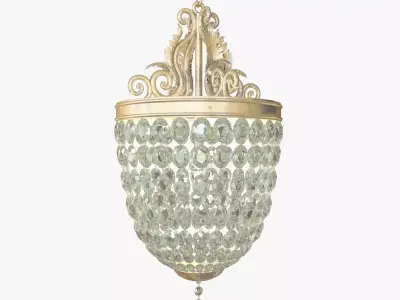 Currey and Company - Bettina Pendant Light 3D model